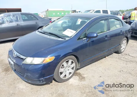 2006 Honda Civic Lx из США, поврежденный, VIN 1HGFA16526L099753